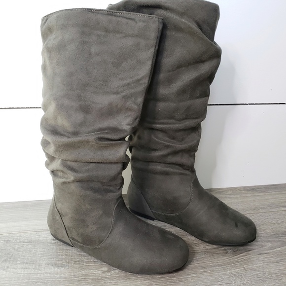 Journee Collection Shoes - Journee Collection Rebecca Slouch Mid Calf Boots 7